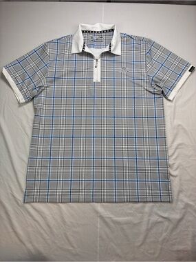 Tattoo Golf HT Plaid Series Cool Stretch Golf Shirt Men’s